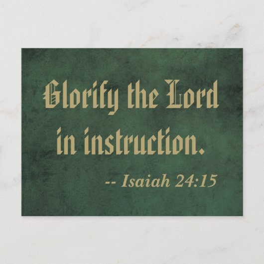 Motto van het Briefkaart St. César de Bus (SLE 001 (Voorkant)