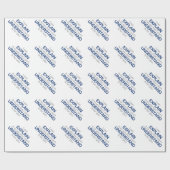 Motto van ingenieur - Wetenschapstype Cadeaupapier (Vlak)