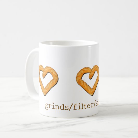 Mottomok Koffiemok (Voorkant links)