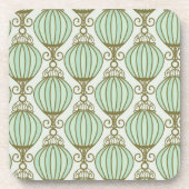 Motton Blue Pattern Bier Onderzetter (Voorkant)