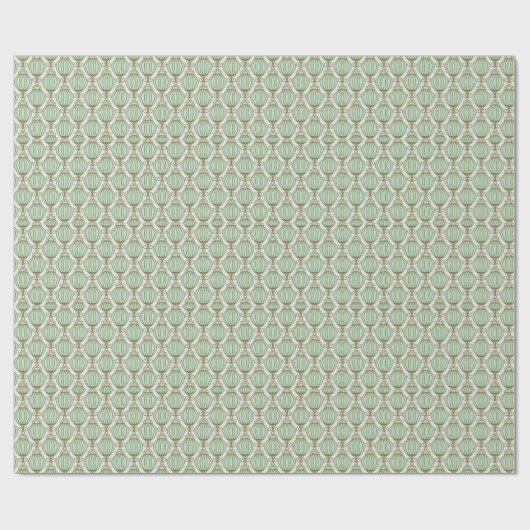 Motton Blue Pattern Cadeaupapier (Vlak)