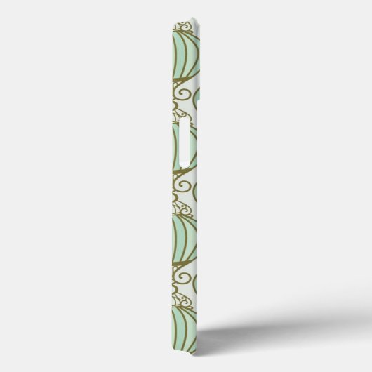 Motton Blue Pattern Case-Mate iPhone Case (Achterkant / Rechts)