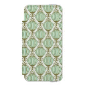 Motton Blue Pattern Incipio iPhone Portemonnee Hoesje (Voorkant Agenda)