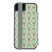 Motton Blue Pattern Incipio iPhone Portemonnee Hoesje (Agenda Achterkant)