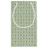 Motton Blue Pattern Klein Cadeauzakje (Achterkant)