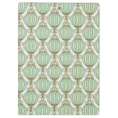 Motton Blue Pattern Klembord (Achterkant)