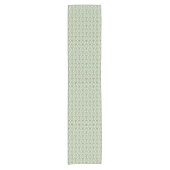Motton Blue Pattern Korte Tafelloper (Voorkant)