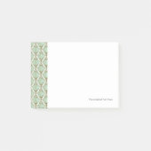 Motton Blue Pattern Post-it® Notes (Voorkant)