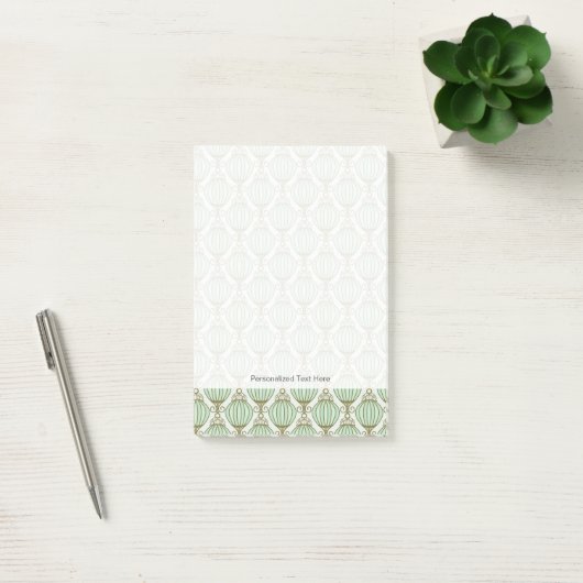 Motton Blue Pattern Post-it® Notes (Kantoor)