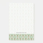 Motton Blue Pattern Post-it® Notes (Voorkant)
