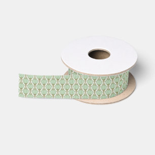 Motton Blue Pattern Satijnen Lint