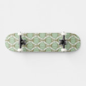 Motton Blue Pattern Skateboard (Horizontaal)
