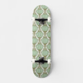 Motton Blue Pattern Skateboard (Voorkant)