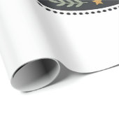 Motvlinder Kat POD Vector Kunst - Motvlinder Cadeaupapier (Rol Hoek)