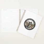 Motvlinder Kat POD Vector Kunst - Motvlinder Planner (Display)