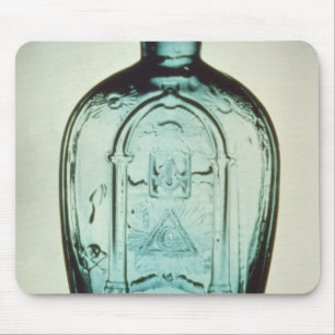 Moudgeblazen masonische kolf muismat