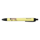 Mouflon goat illustration zwarte inkt pen (Bodem)