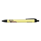 Mouflon goat illustration zwarte inkt pen (Bovenkant)