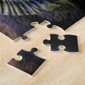 Mouflon op het meer legpuzzel (Zijkant)