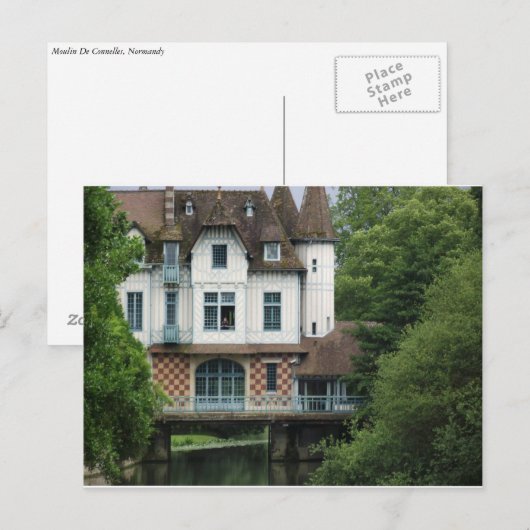 Moulin De Connelles Briefkaart (Voorkant / Achterkant)