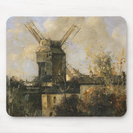 Moulin de la Galette, Montmartre, 1861 Muismat (Voorkant)