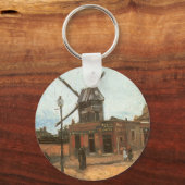 Moulin de la Galette van Vincent van Gogh, Molen Sleutelhanger (Voorkant)