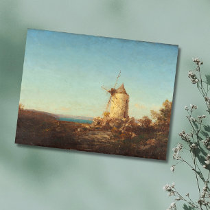 Moulin de Saint-Mitre, Près de Martigues Briefkaart