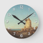 Moulin de Saint-Mitre, Près de Martigues Ronde Klok (Voorkant)