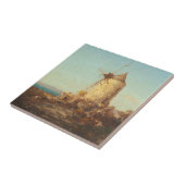 Moulin de Saint-Mitre, Près de Martigues Tegeltje (Zijkant)