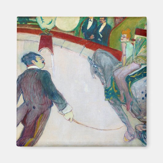 Moulin Rouge: Bij het circus, Lautrec Magneet (Voorkant)