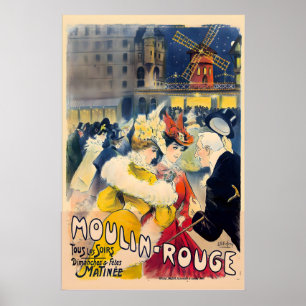 Moulin Rouge Oude Poster – Paris Theater