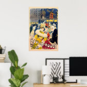 Moulin Rouge Oude Poster – Paris Theater (Thuiskantoor)