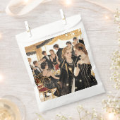 Moulin rouge-stijl, zwart en goud, rijke luxe bedankzakje (Geknipt)