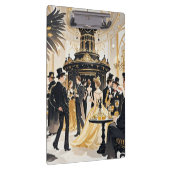 Moulin rouge stijl, zwart en goud, Rijke luxe Klembord (Rechts)