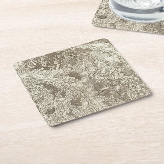 Moulins Kartonnen Onderzetters (Schuin)