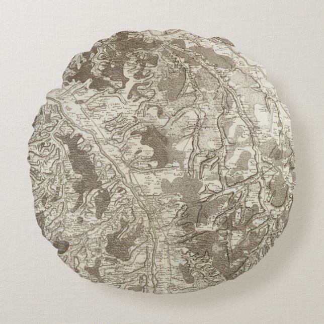 Moulins Rond Kussen (Voorkant)