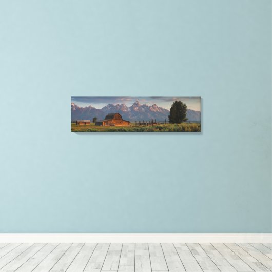 Moulton Barn Canvas Afdruk (Insitu (Houten vloer))