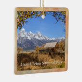 Moulton Barn Grand Teton National Park Keramisch Ornament (Rechts)
