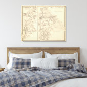Moultonborough, Carroll County Canvas Afdruk (Insitu (Slaapkamer))