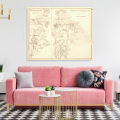 Moultonborough, Carroll County Canvas Afdruk (Insitu (Woonkamer))