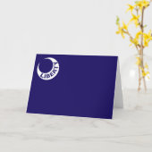 Moultrie Flag (Liberty) (Amerikaanse geschiedenis) Kaart (Gele Bloem)