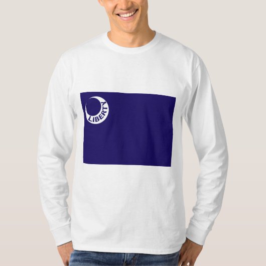 Moultrie Flag (Liberty) (Amerikaanse geschiedenis) T-shirt (Voorkant)