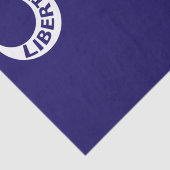 Moultrie Flag (Liberty) (Amerikaanse geschiedenis) Tissuepapier (Detail)