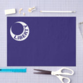 Moultrie Flag (Liberty) (Amerikaanse geschiedenis) Tissuepapier (Craft)