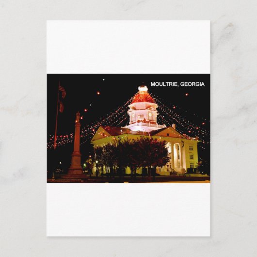 MOULTRIE, GEORGIË BRIEFKAART (Voorkant)