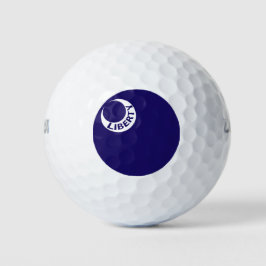 Moultrie-vlag (Liberty) (Amerikaanse geschiedenis) Golfballen