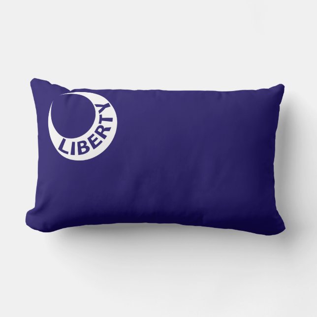 Moultrie-vlag (Liberty) (Amerikaanse geschiedenis) Kussen (Voorkant)