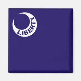Moultrie-vlag (Liberty) (Amerikaanse geschiedenis) Magneet
