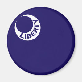 Moultrie-vlag (Liberty) (Amerikaanse geschiedenis) Magneet