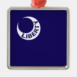 Moultrie-vlag (Liberty) (Amerikaanse geschiedenis) Metalen Ornament